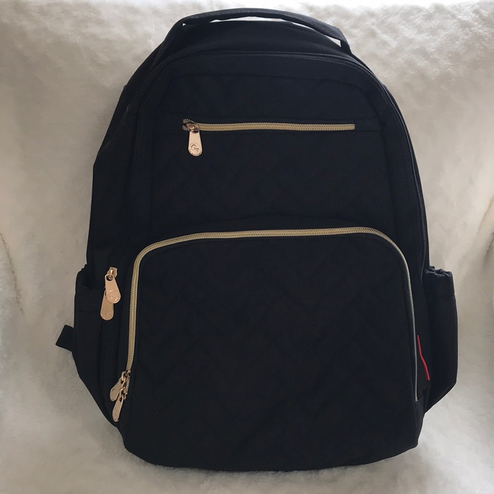 Fisher Price Black Baby Backpack
